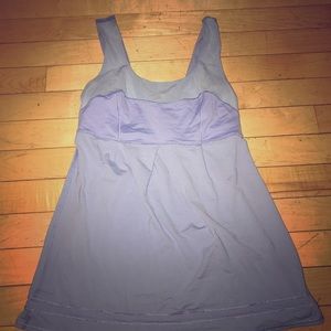 Purple lululemon tank size 2